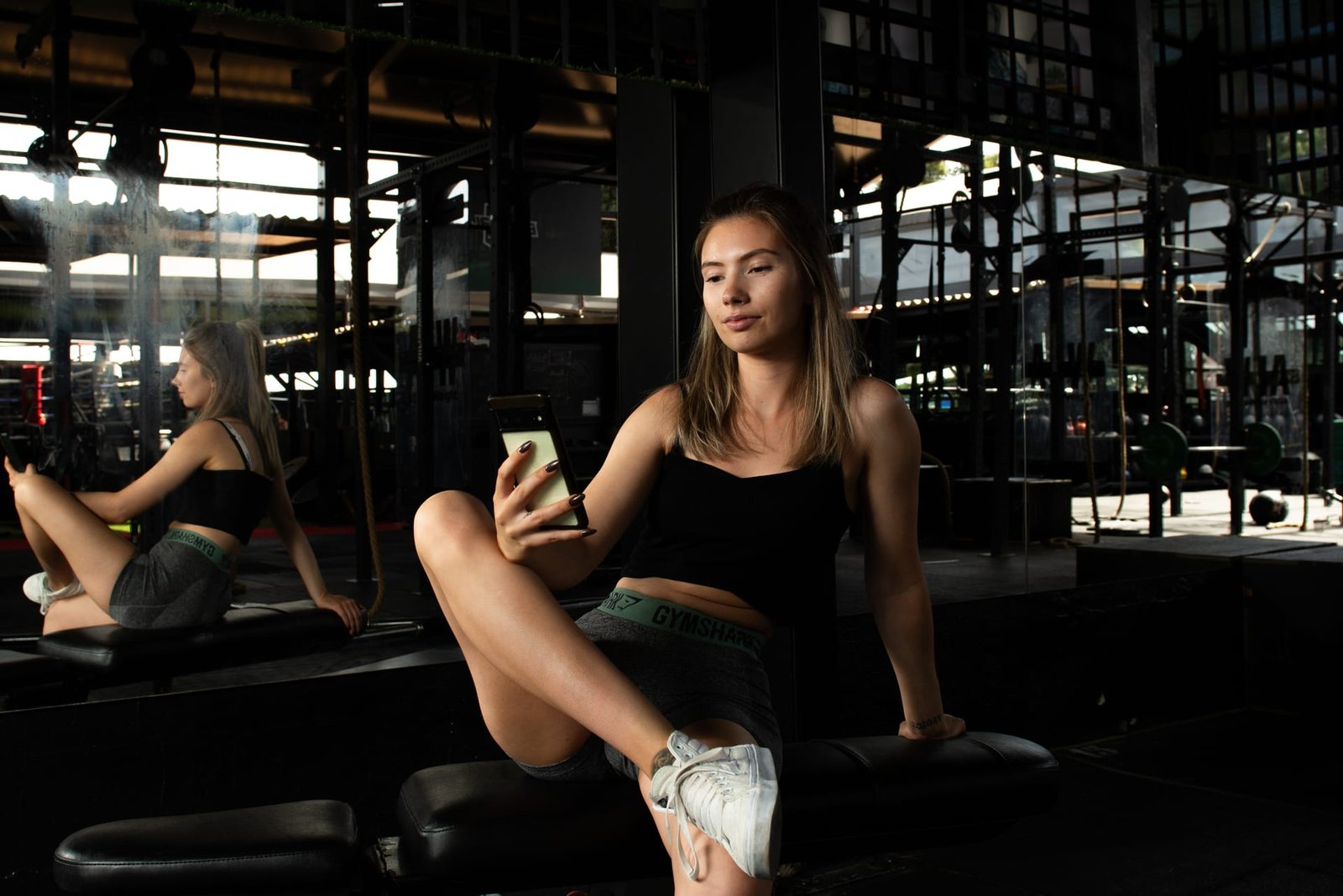 Personal training session at a Marbella gym